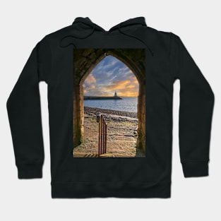 Hartlepool Pier and Lighthouse from Sandwell Gate Hoodie